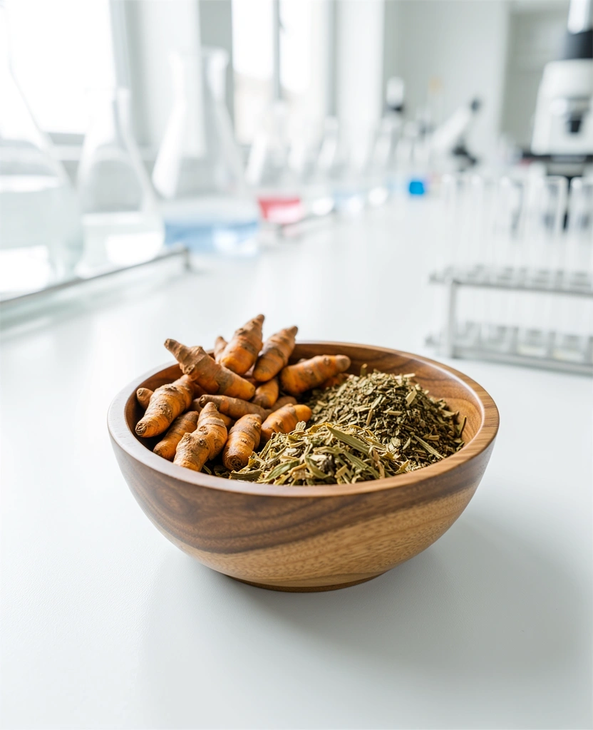 Componentes naturais para suporte articular